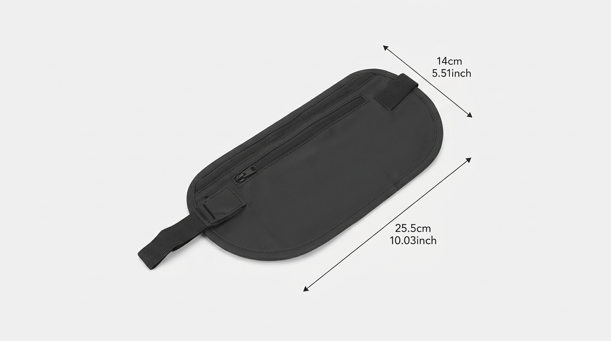 Running Waist Belt – Slim Hidden Travel