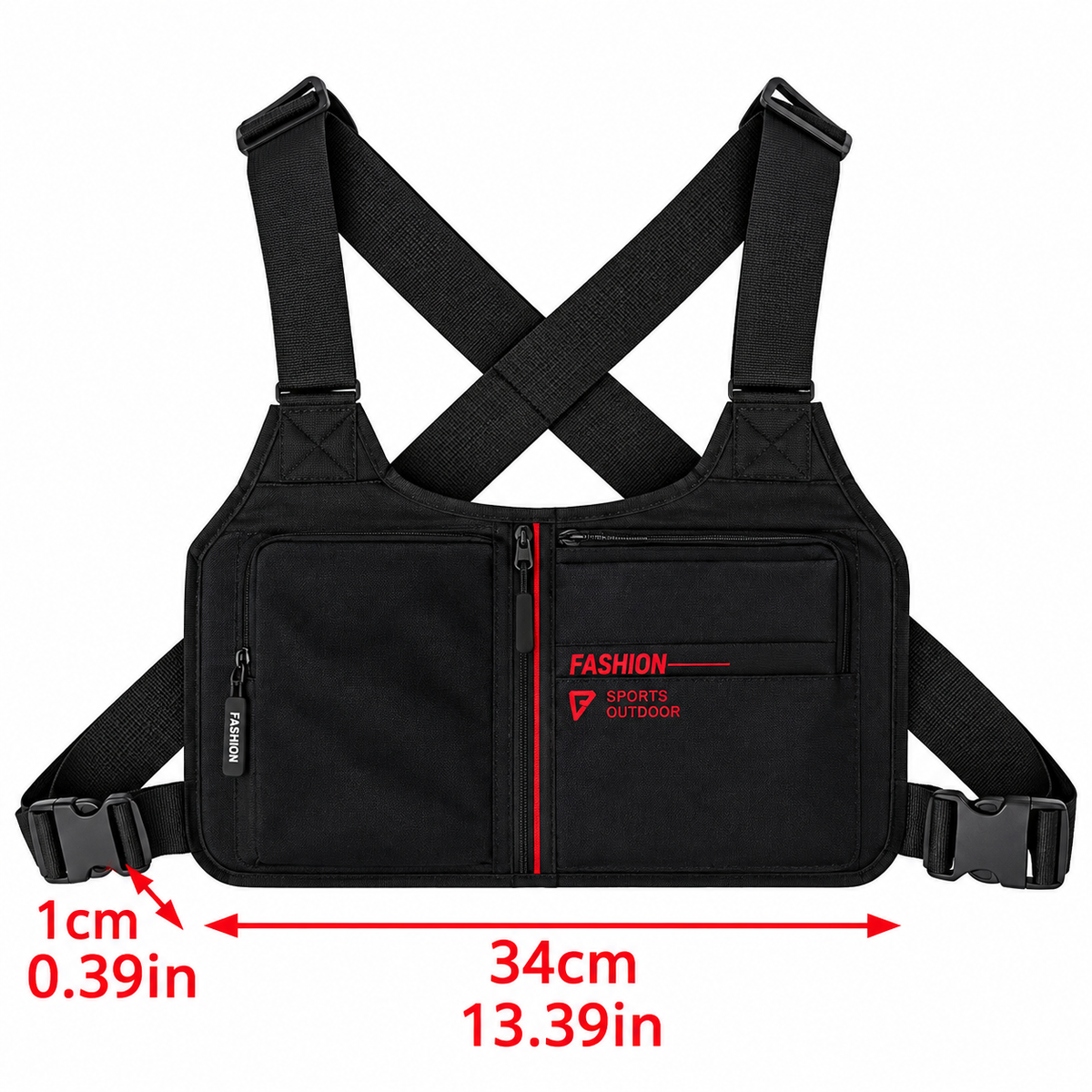 Chest Bag Harness – Lightweight Streetwear Crossbody