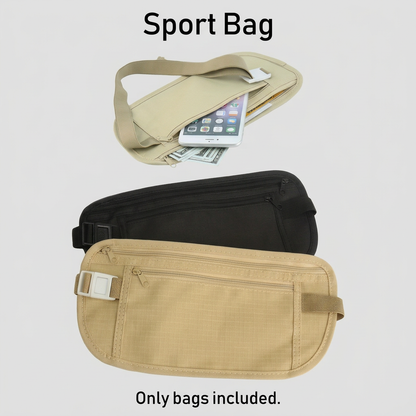 Running Waist Belt – Slim Hidden Travel