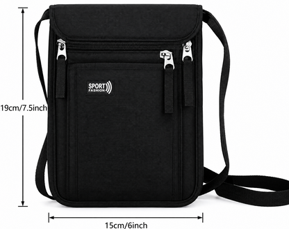 RFID Blocking Crossbody Pouch