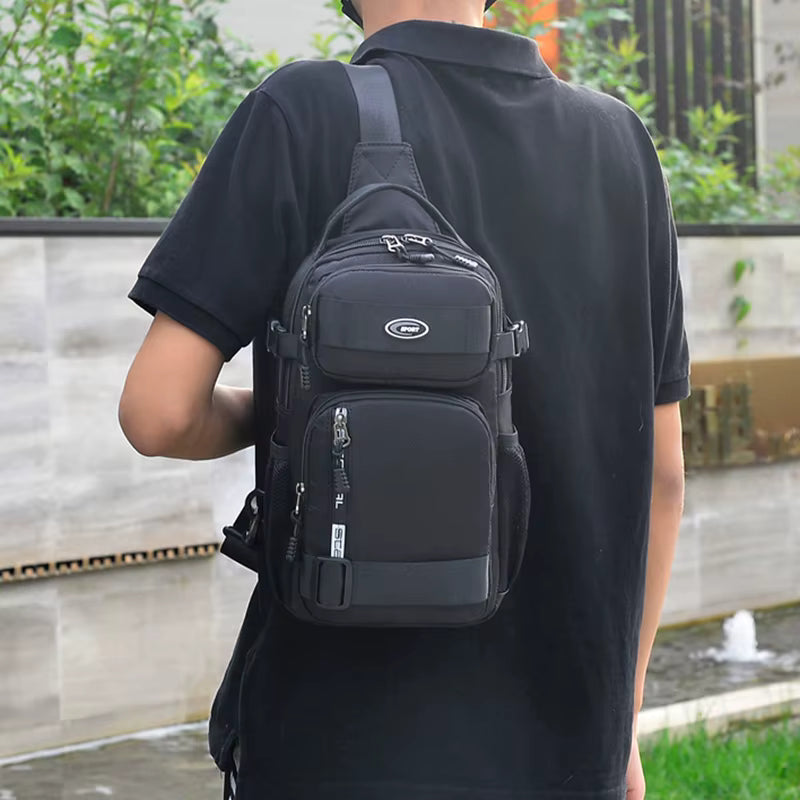 Large Sport Sling Bag Waterproof Crossbody