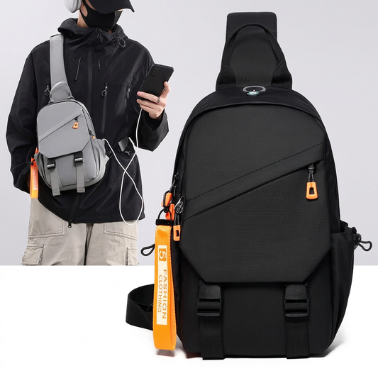 Nylon Sling Bag Waterproof Stylish Crossbody Bag