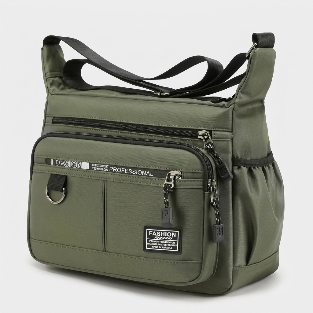 Large Crossbody Messenger Bag Waterproof Shoulder Bag for Everyday Essentials