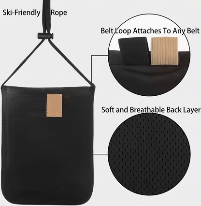 RFID Blocking Crossbody Pouch