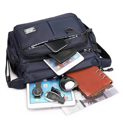 Large Crossbody Messenger Bag Waterproof Shoulder Bag for Everyday Essentials