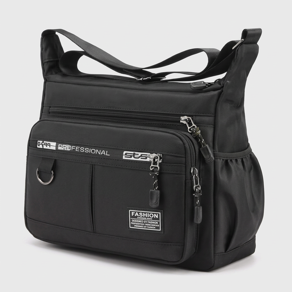 Large Crossbody Messenger Bag Waterproof Shoulder Bag for Everyday Essentials