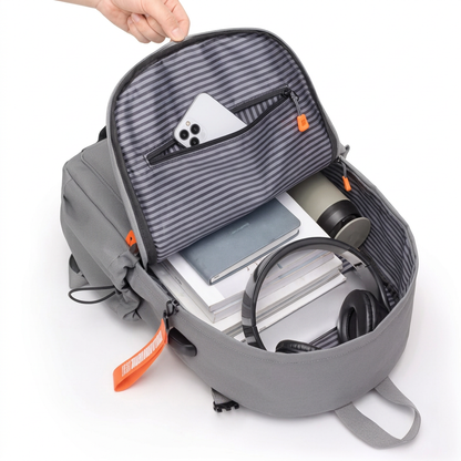 Large Waterproof Backpack Travel & School Bag
