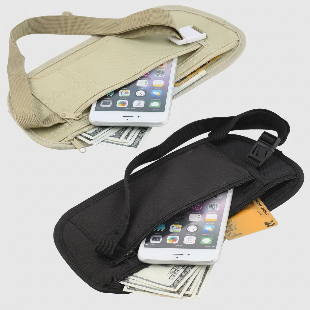 Running Waist Belt – Slim Hidden Travel