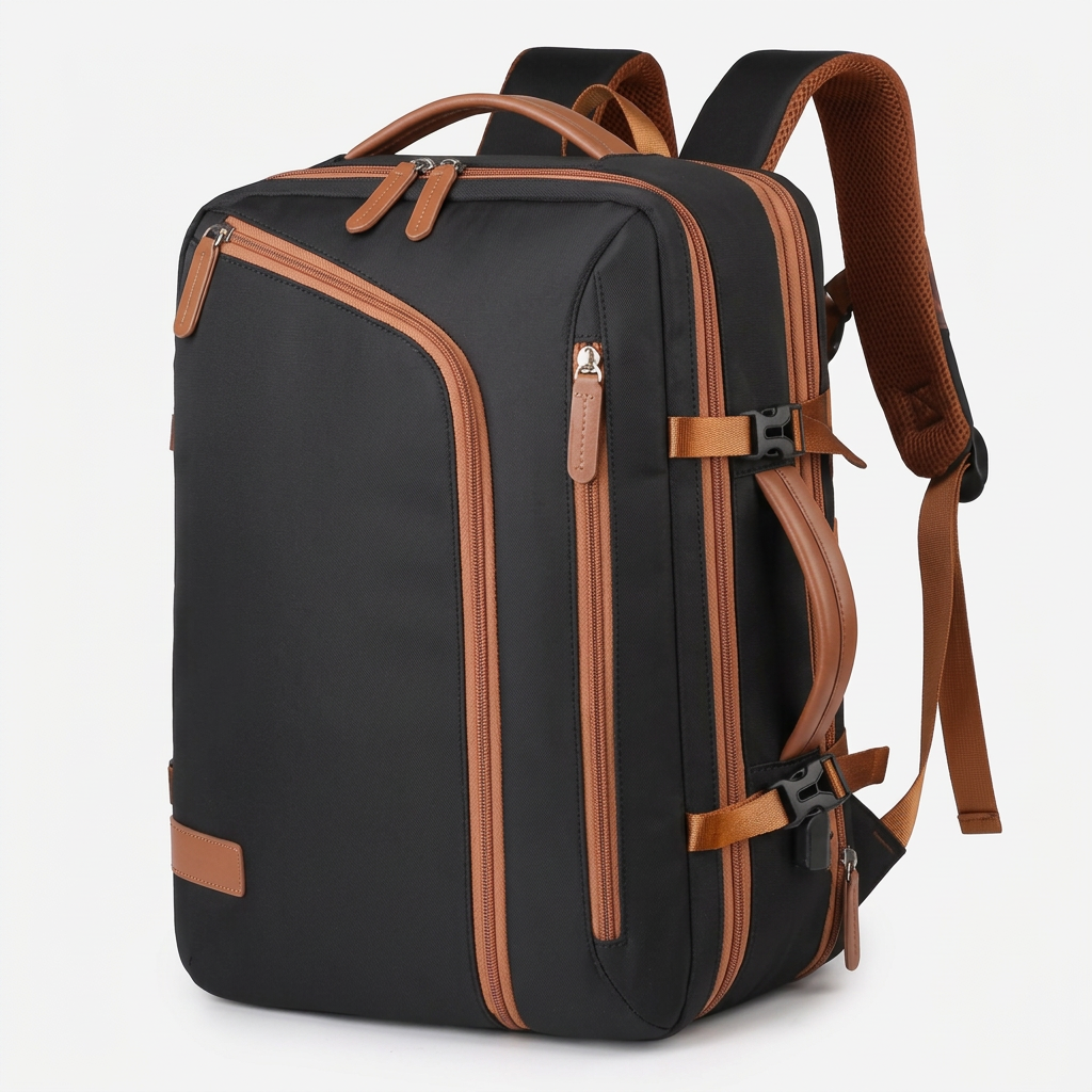 Lightweight Beige Backpack 21L – Unisex Casual Daypack