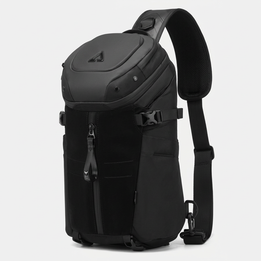 Tactical Sling Bag Waterproof USB Charging Crossbody